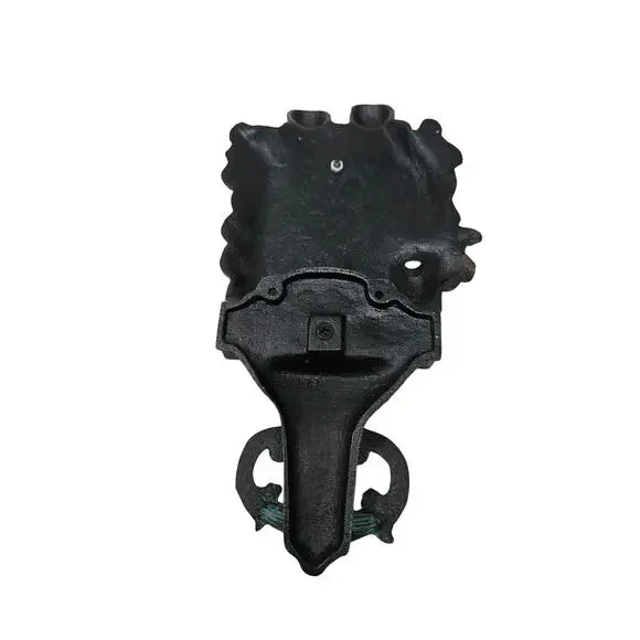 Vintage 80s Cast Iron Door Knocker Tuxedo Cat Note Pad Cottage Whimsical 12 in